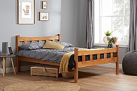 Miami Antique Pine Bed